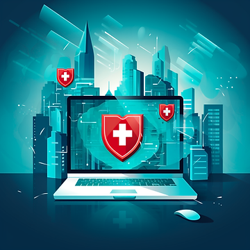 Illustration of Ontelio's Censori™ system - Advanced AI for healthcare data privacy